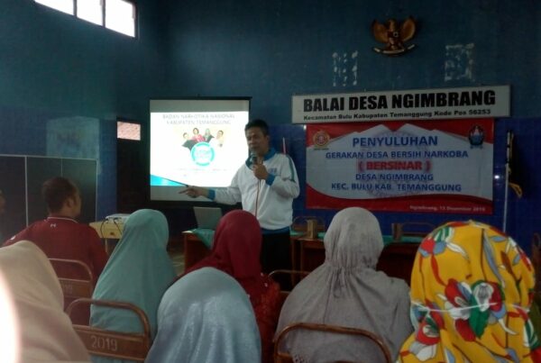 PENYULUHAN GERAKAN DESA BERSIH NARKOBA DESA NGIMBRANG