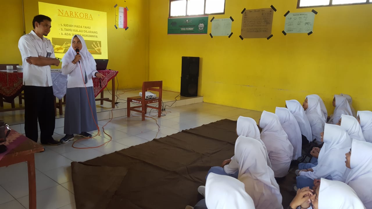 SOSIALISASI BAHAYA NARKOBA MA DE BAITO SUNAN PLUMBON TEMBARAK