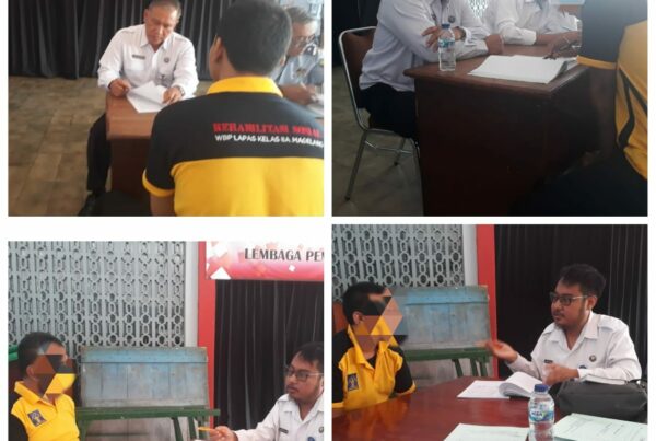 LAYANAN REHABILITASI SOSIAL NARKOTIKA LAPAS KELAS IIA MAGELANG TAHAP 1 T.A 2020