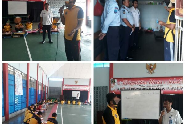 LAYANAN REHABILITASI SOSIAL NARKOTIKA LAPAS KELAS IIA MAGELANG TAHAP 1 T.A 2020