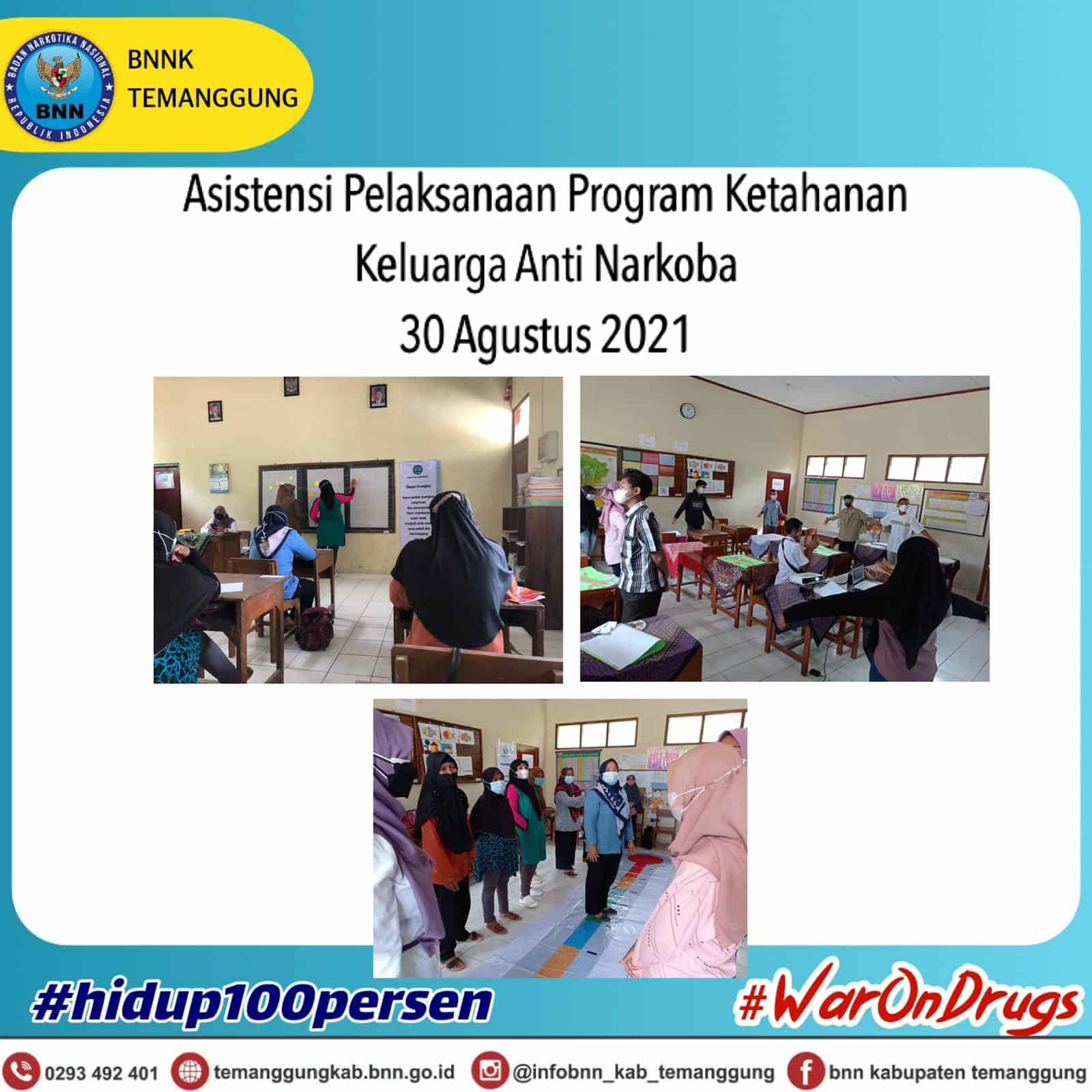 Asistensi Pelaksanaan Program Ketahanan Keluarga Anti Narkoba Asistensi Pelaksanaan Program Ketahanan Keluarga Anti Narkoba