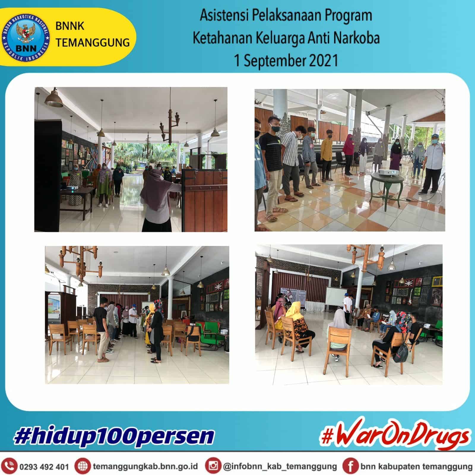 Asistensi Pelaksanaan Program Ketahanan Keluarga Anti Narkoba Asistensi Pelaksanaan Program Ketahanan Keluarga Anti Narkoba
