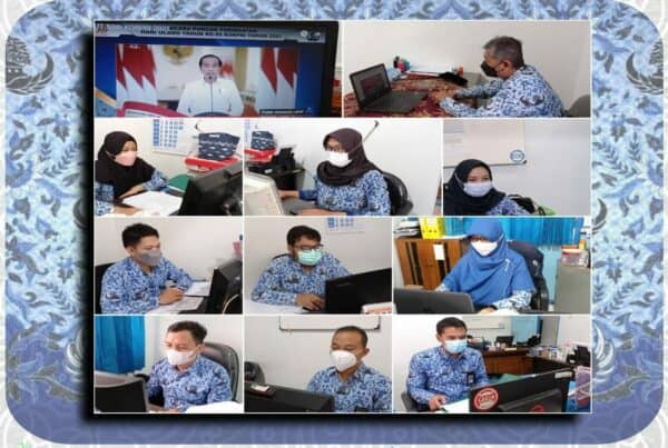 Upacara Peringatan Hari Korpri Ke-50 secara Virtual