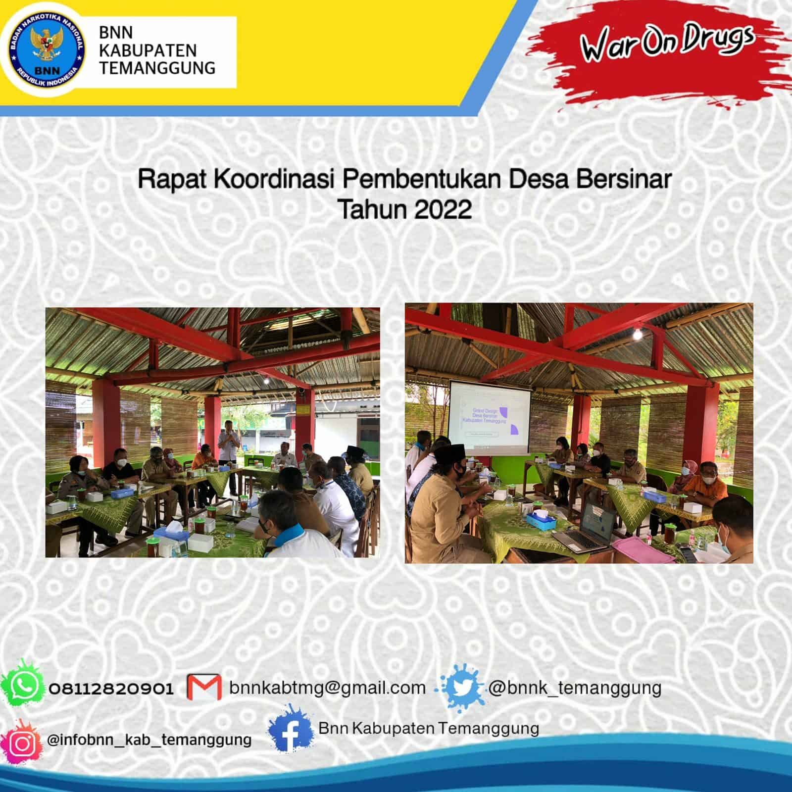 Rapat Koordinasi Pelaksanaan Program Desa Bersinar Tahun 2022 Rapat Koordinasi Pelaksanaan Program Desa Bersinar Tahun 2022