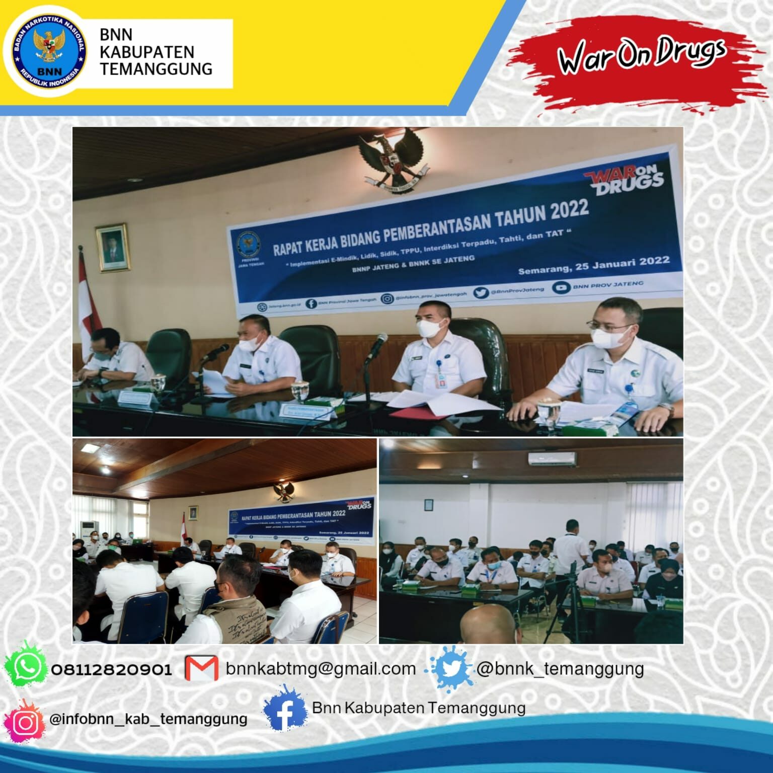 Rapat Kerja Bidang Pemberantasan Tahun 2022 Rapat Kerja Bidang Pemberantasan Tahun 2022