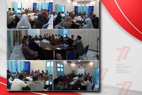Siraman Rohani bagi Pegawai BNNK Temanggung