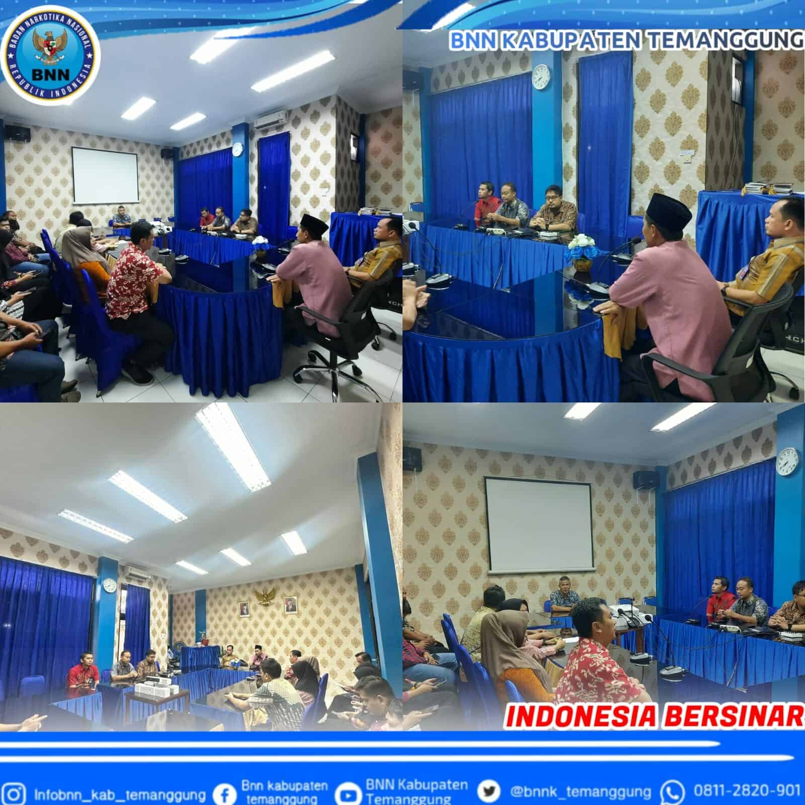 Bimbingan Rohani Kepada Pegawai BNNK Temanggung Bimbingan Rohani Kepada Pegawai BNNK Temanggung