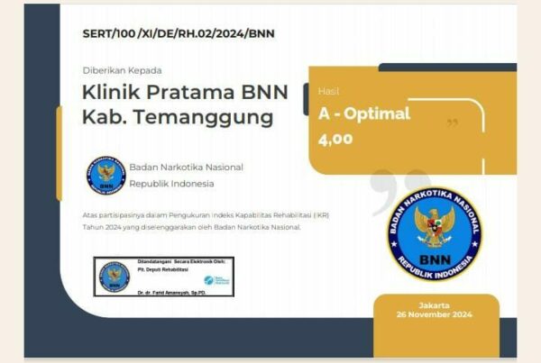 Indeks Kapabilitas Rehabilitasi Klinik Pratama BNNK Temanggung Tahun 2024 Konsep Otomatis